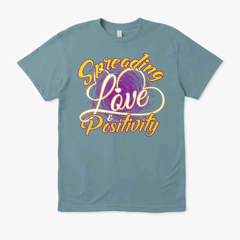 Love and Positivity - Eco Unisex Tee